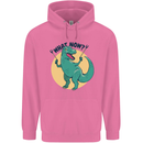 T-Rex What Now Funny Dinosaur Childrens Kids Hoodie Azalea