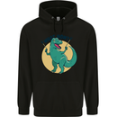 T-Rex What Now Funny Dinosaur Childrens Kids Hoodie Black