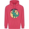 T-Rex What Now Funny Dinosaur Childrens Kids Hoodie Heliconia