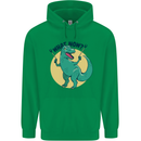 T-Rex What Now Funny Dinosaur Childrens Kids Hoodie Irish Green