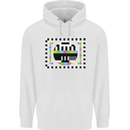 TV Test Pattern as Worn by Childrens Kids Hoodie White