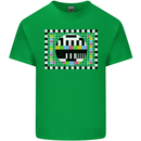 TV Test Pattern as Worn by Kids T-Shirt Childrens Irish Green