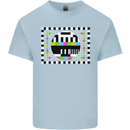 TV Test Pattern as Worn by Kids T-Shirt Childrens Light Blue