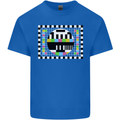 TV Test Pattern as Worn by Kids T-Shirt Childrens Royal Blue