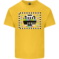 TV Test Pattern as Worn by Kids T-Shirt Childrens Yellow
