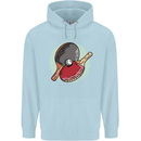 Table Tennis Paddles Ping Pong Childrens Kids Hoodie Light Blue