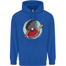 Table Tennis Paddles Ping Pong Childrens Kids Hoodie Royal Blue