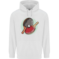 Table Tennis Paddles Ping Pong Childrens Kids Hoodie White