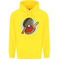 Table Tennis Paddles Ping Pong Childrens Kids Hoodie Yellow