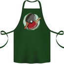 Table Tennis Paddles Ping Pong Cotton Apron 100% Organic Forest Green