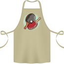 Table Tennis Paddles Ping Pong Cotton Apron 100% Organic Khaki