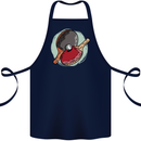 Table Tennis Paddles Ping Pong Cotton Apron 100% Organic Navy Blue