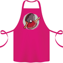 Table Tennis Paddles Ping Pong Cotton Apron 100% Organic Pink