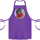 Table Tennis Paddles Ping Pong Cotton Apron 100% Organic Purple