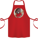 Table Tennis Paddles Ping Pong Cotton Apron 100% Organic Red