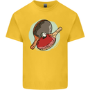 Table Tennis Paddles Ping Pong Kids T-Shirt Childrens Yellow