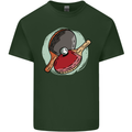 Table Tennis Paddles Ping Pong Mens Cotton T-Shirt Tee Top Forest Green