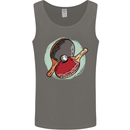 Table Tennis Paddles Ping Pong Mens Vest Tank Top Charcoal