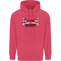 Taekwondo Fighter Mixed Martial Arts MMA Childrens Kids Hoodie Heliconia