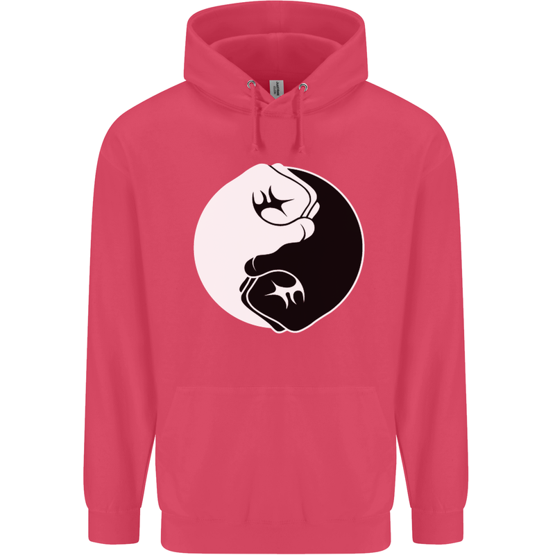 Taekwondo Fighter Mixed Martial Arts MMA Childrens Kids Hoodie Heliconia