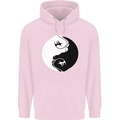 Taekwondo Fighter Mixed Martial Arts MMA Childrens Kids Hoodie Light Pink