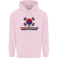 Taekwondo Fighter Mixed Martial Arts MMA Childrens Kids Hoodie Light Pink