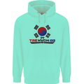 Taekwondo Fighter Mixed Martial Arts MMA Childrens Kids Hoodie Peppermint