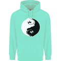 Taekwondo Fighter Mixed Martial Arts MMA Childrens Kids Hoodie Peppermint