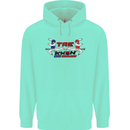 Taekwondo Fighter Mixed Martial Arts MMA Childrens Kids Hoodie Peppermint