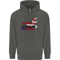 Taekwondo Fighter Mixed Martial Arts MMA Childrens Kids Hoodie Storm Grey