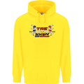 Taekwondo Fighter Mixed Martial Arts MMA Childrens Kids Hoodie Yellow