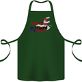 Taekwondo Fighter Mixed Martial Arts MMA Cotton Apron 100% Organic Forest Green
