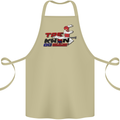 Taekwondo Fighter Mixed Martial Arts MMA Cotton Apron 100% Organic Khaki