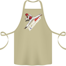 Taekwondo Fighter Mixed Martial Arts MMA Cotton Apron 100% Organic Khaki