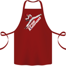 Taekwondo Fighter Mixed Martial Arts MMA Cotton Apron 100% Organic Maroon