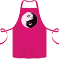 Taekwondo Fighter Mixed Martial Arts MMA Cotton Apron 100% Organic Pink