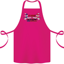 Taekwondo Fighter Mixed Martial Arts MMA Cotton Apron 100% Organic Pink
