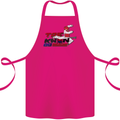 Taekwondo Fighter Mixed Martial Arts MMA Cotton Apron 100% Organic Pink