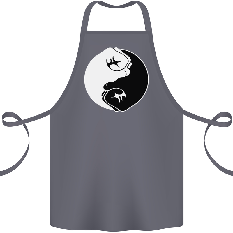 Taekwondo Fighter Mixed Martial Arts MMA Cotton Apron 100% Organic Steel