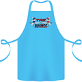 Taekwondo Fighter Mixed Martial Arts MMA Cotton Apron 100% Organic Turquoise