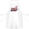 Taekwondo Fighter Mixed Martial Arts MMA Cotton Apron 100% Organic White