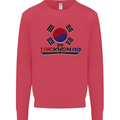 Taekwondo Fighter Mixed Martial Arts MMA Kids Sweatshirt Jumper Heliconia
