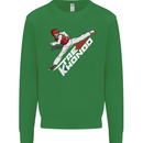 Taekwondo Fighter Mixed Martial Arts MMA Kids Sweatshirt Jumper Irish Green