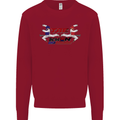 Taekwondo Fighter Mixed Martial Arts MMA Kids Sweatshirt Jumper Red