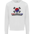 Taekwondo Fighter Mixed Martial Arts MMA Kids Sweatshirt Jumper White