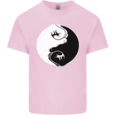Taekwondo Fighter Mixed Martial Arts MMA Kids T-Shirt Childrens Light Pink