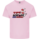 Taekwondo Fighter Mixed Martial Arts MMA Kids T-Shirt Childrens Light Pink