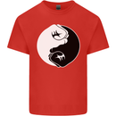 Taekwondo Fighter Mixed Martial Arts MMA Kids T-Shirt Childrens Red
