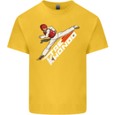 Taekwondo Fighter Mixed Martial Arts MMA Kids T-Shirt Childrens Yellow