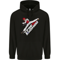 Taekwondo Fighter Mixed Martial Arts MMA Mens 80% Cotton Hoodie Black